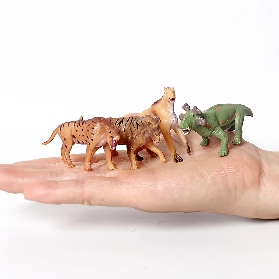 Simulation Mini prä historische Tiere Mammut Dein other ium Moropus Sabre tooth Uintather ium Elefant Modell Figur klassisches Spielzeug