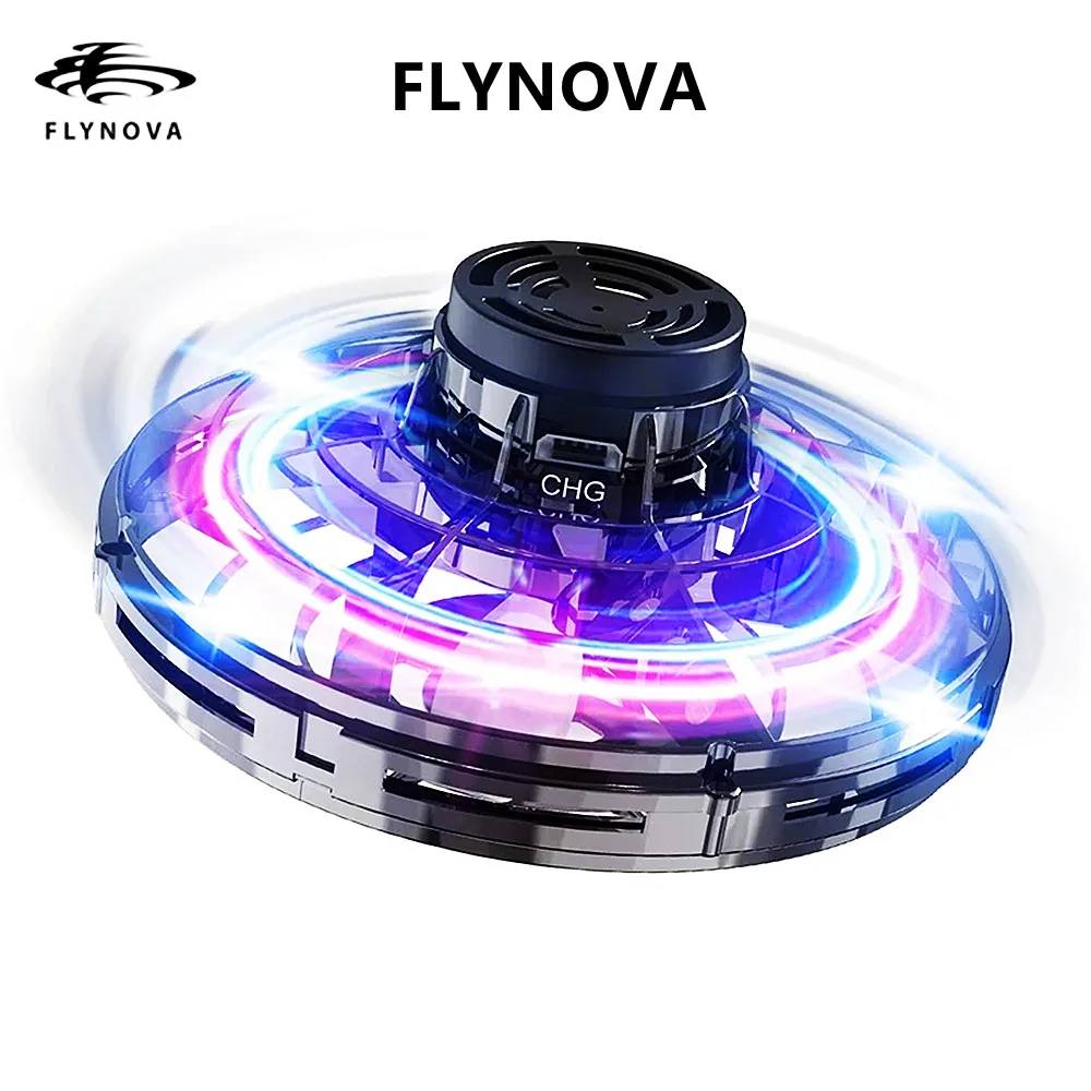 Flynova Mini UFO Flying Spinner Flyorb Fly Spinner Drone Toys for Kids Children Adult Dropshipping