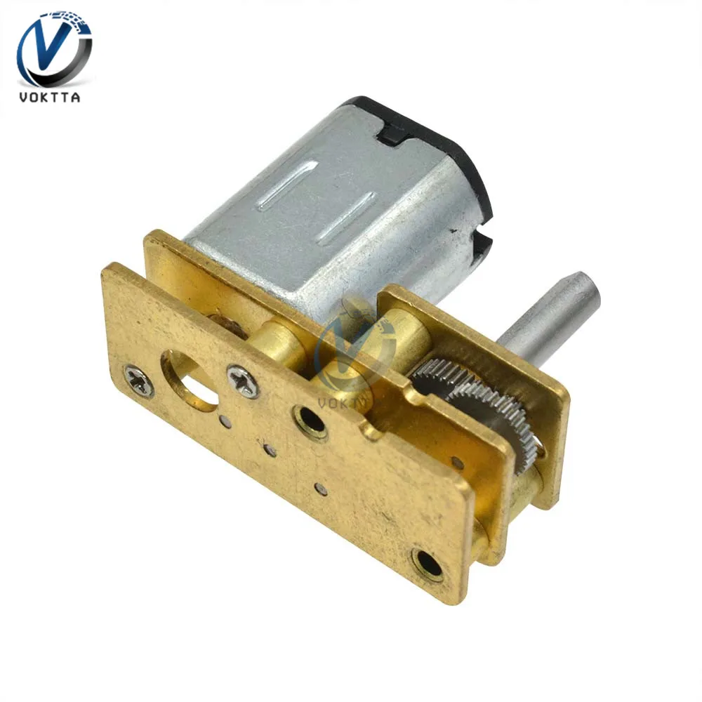 Motor de engranaje eléctrico para juguetes, actuador lineal de alta torsión, 100RPM, CC 3V 6V 12V, GA1024-N20