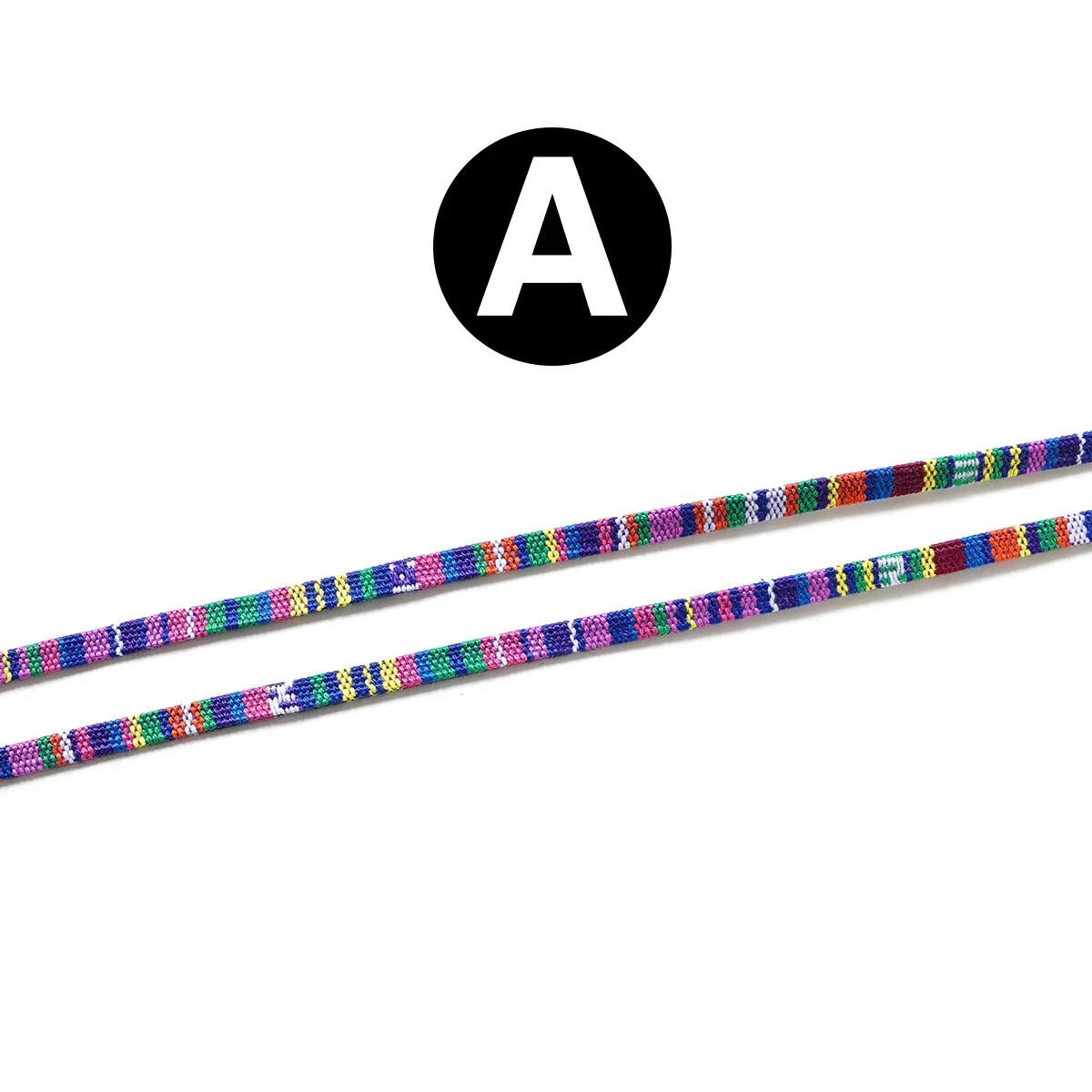 Brille Sonnenbrille Kordel zug ethnischen Stil Baumwolle Brillen Lanyard Brille Hals riemen Schnur Seil Band Brillen schnur 5mm breit