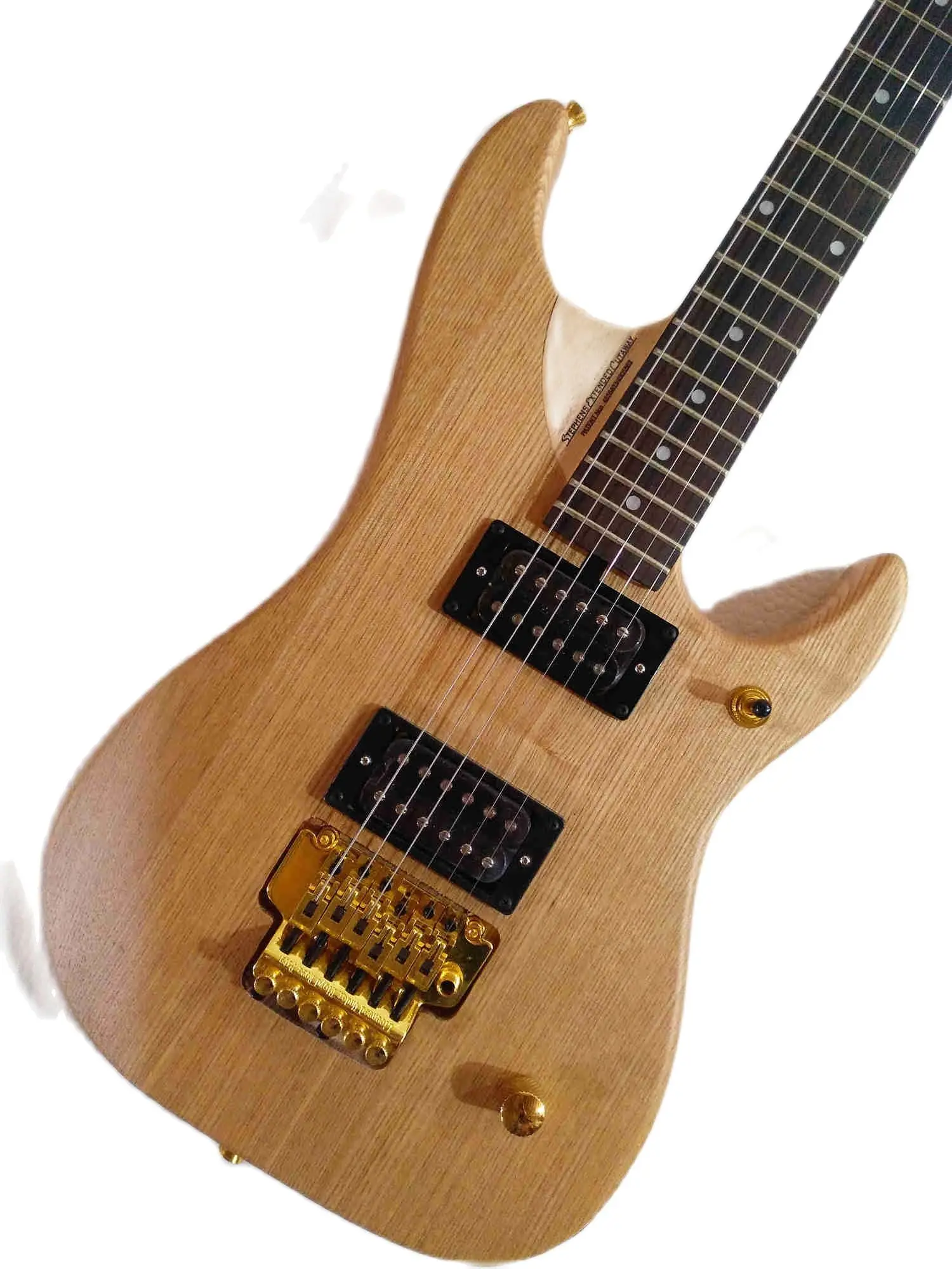 Customized Electric Guitar with 6 Strings, Wood Color, Can Customize the Colors You Like