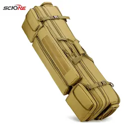 120cm Portable Fishing Rod Bags Carrier 2 Layer Fishing Pole Tools Storage Handbag Case Fishing Gear Fishing Accessories  X418G