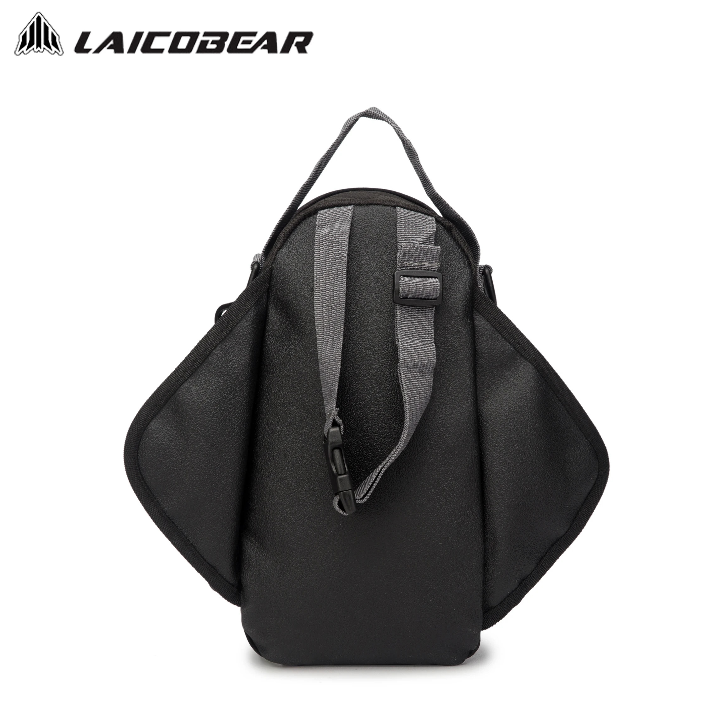 Strong Magnetic Motorcycle Oil Fuel Tank Bag Men Motorbike Saddle Single Shoulder Bag Big Screen For Phone & GPS With Raincover