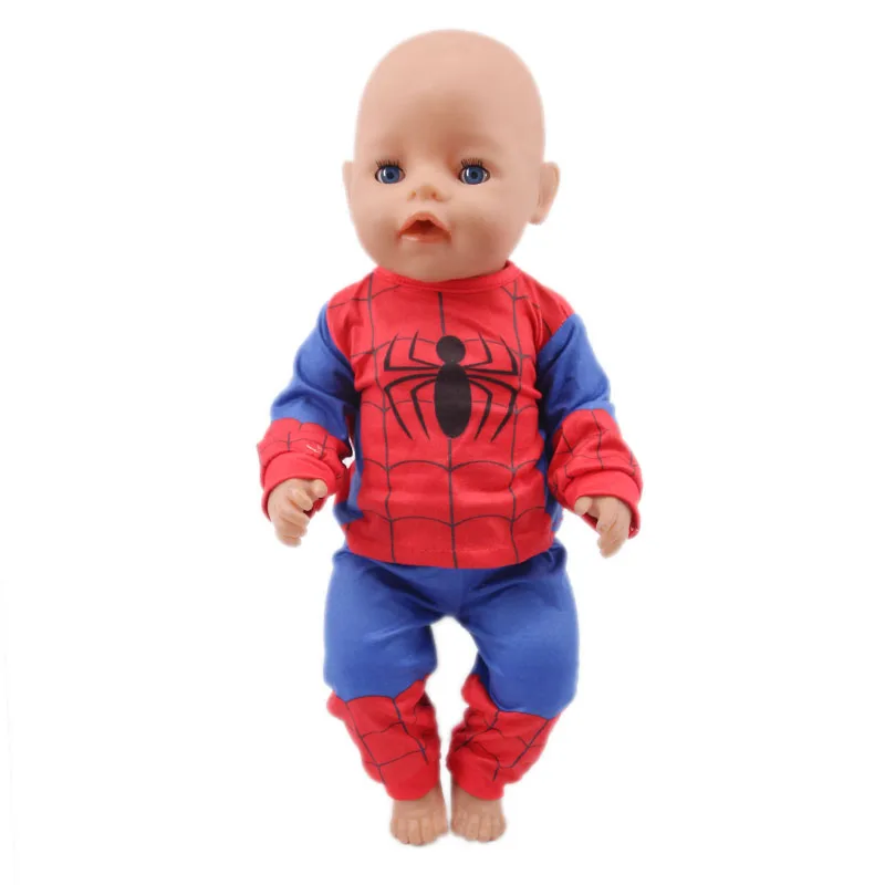 Butter Clothes Super ForeSeries Pyjamas, Reborn Baby, Logan Boy Action Figure Toy, 18 pouces, 43cm, 2 pièces par ensemble