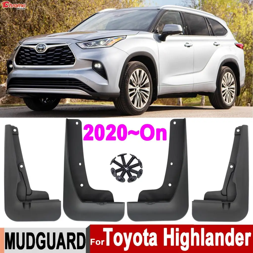 

4 шт., брызговики для Toyota Highlander Kluger 2020 2021