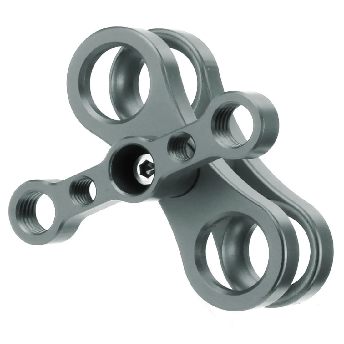Verbesserter 1-Zoll-Kugel-Schmetterlings-Clip aus Aluminiumlegierung, Tauchlichter-Arm, 360-Grad-Halterung, Adapter für Gopro Osmo Kamera-Zubehör – Detail 38