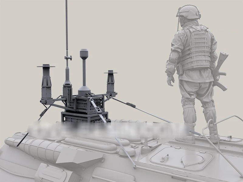 1/35 Resin Model Figure GK , Unassembled and unpainted kit