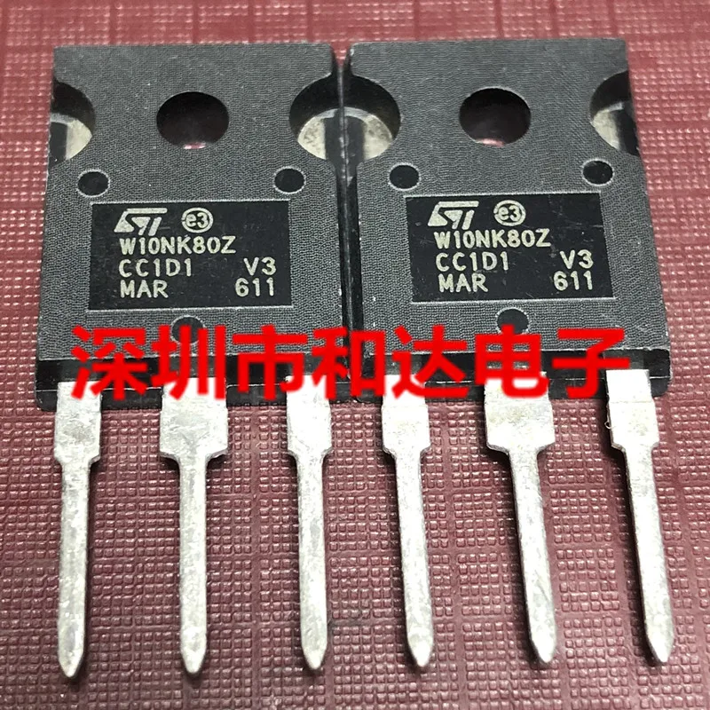 

Original 2pcs/ W10NK80Z STW10NK80Z TO-247 800V 9A