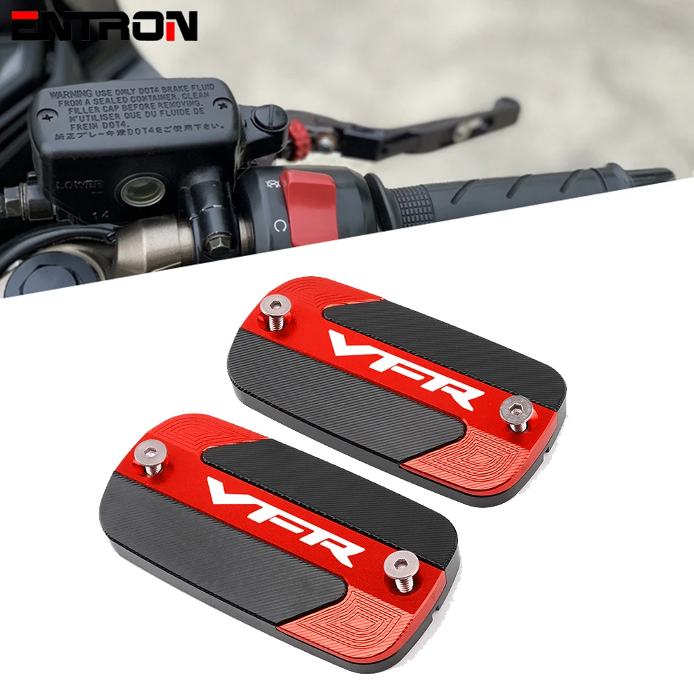 For HONDA VFR 800 1200x VFR800 VFR800X VFR800F VFR1200x Crosstourer Motorcycle Accessories Front Brake Fluid Reservoir Cover Cap