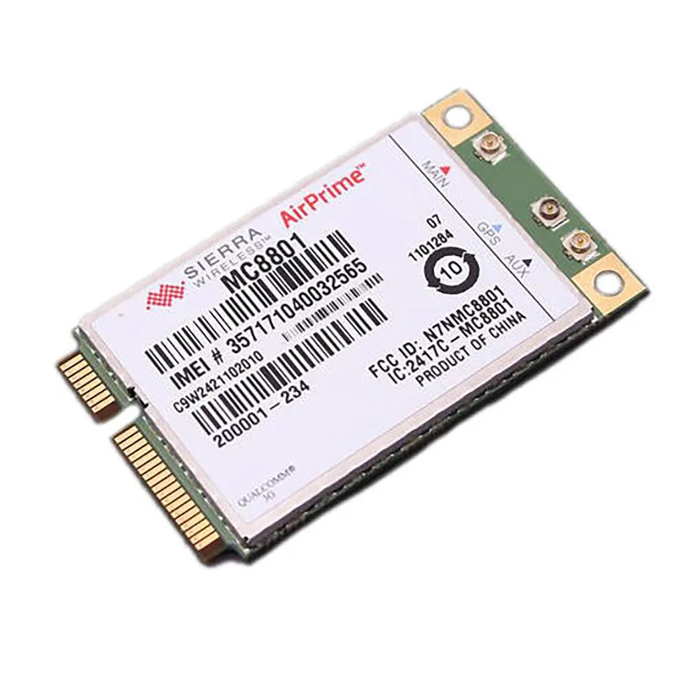 

New 3G HSPA Wireless WLAN Mini PCIe Card Sierra MC8801 Wireless 3g WWAN Mini Pci-E WCDMA Module up to 42Mbps HSPA+