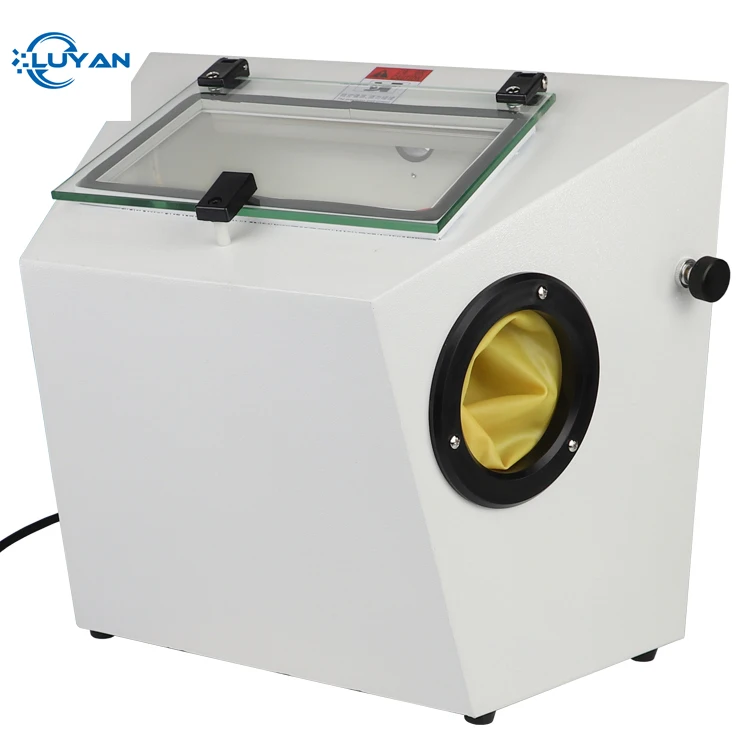 

220V Small desktop Sandblasting Machine Metal surface Polishing Grinding machine Jewelry polishing machine