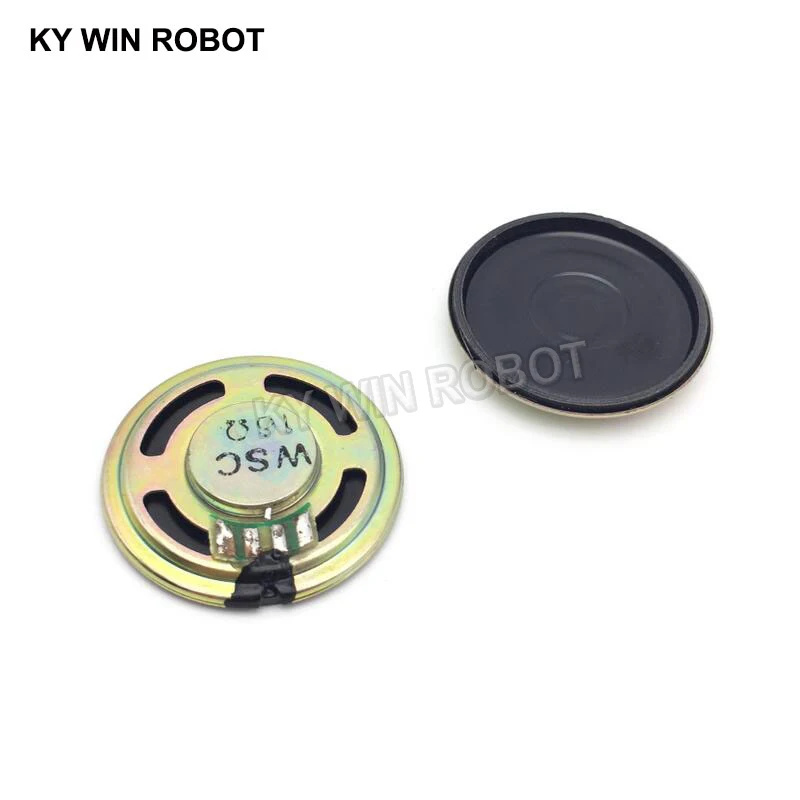 2pcs/lot New Ultra-thin speaker 16 ohms 0.5 watt 0.5W 16R speaker Diameter 30MM 3CM thickness 5MM