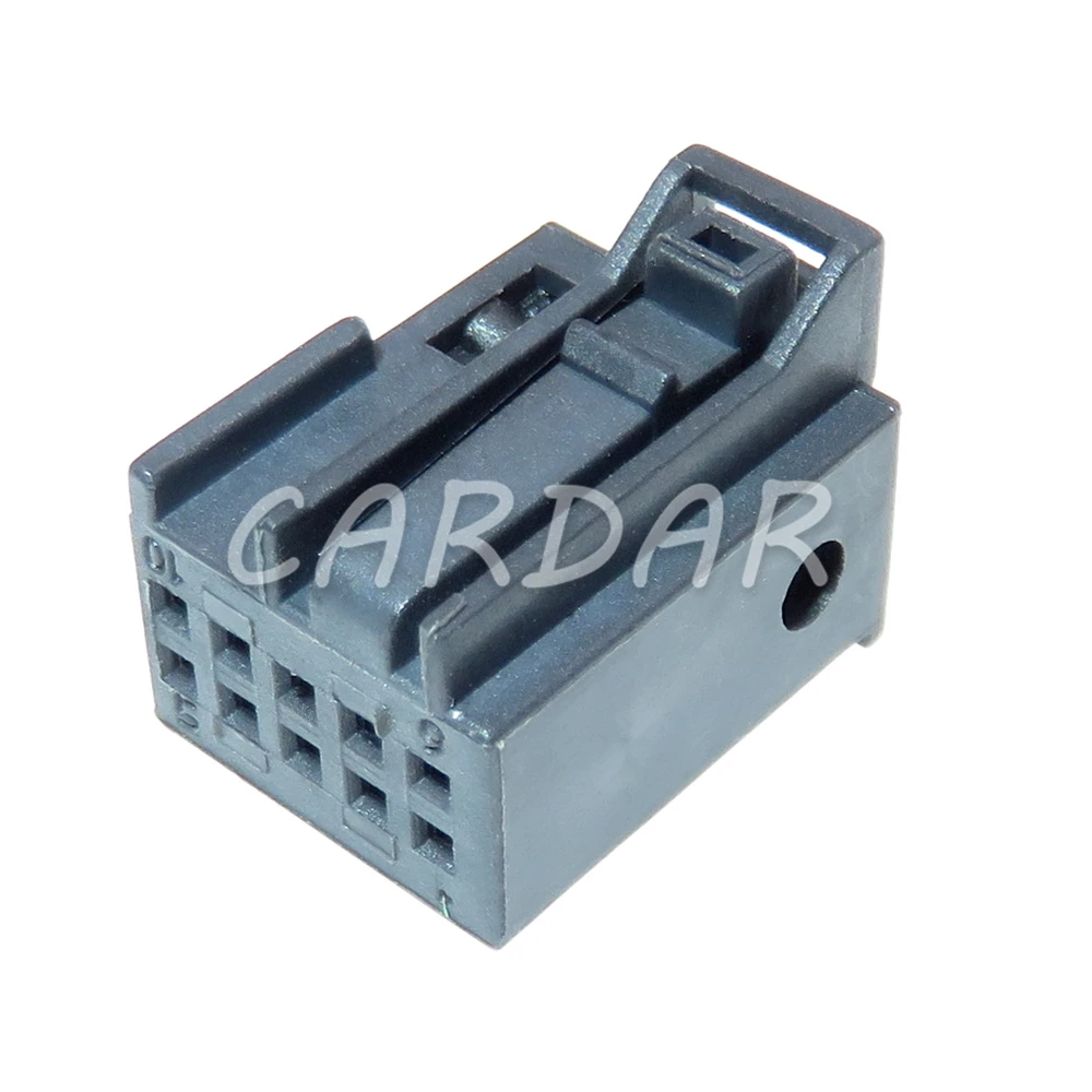 1 Set 10 Pin 0.6 Series Auto Wiring Terminal Electric Wire Adapter AC Assembly 3-929171-1 0015451473 Car Unsealed Cable Socket