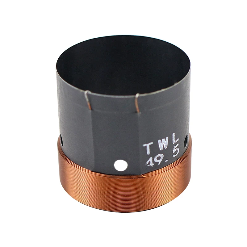 49.5mm Bass Voice Coil Black Aluminum Coil 4 Layers Round Wire For 50 core High-power Stage Subwoofer 6-8 OHM 350W-550W 2pcs