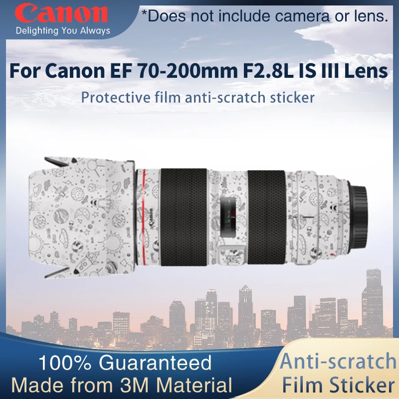 

Lens protective film For Canon EF 70-200mm F2.8L IS III Lens Skin Decal Sticker Wrap Film Anti-scratch Protector Case