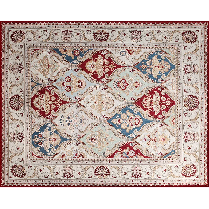 American Style Bedroom alfombra Persian Carpet For Living Room decoration maison Soft Area Rug Vintage Europe tapetes de sala