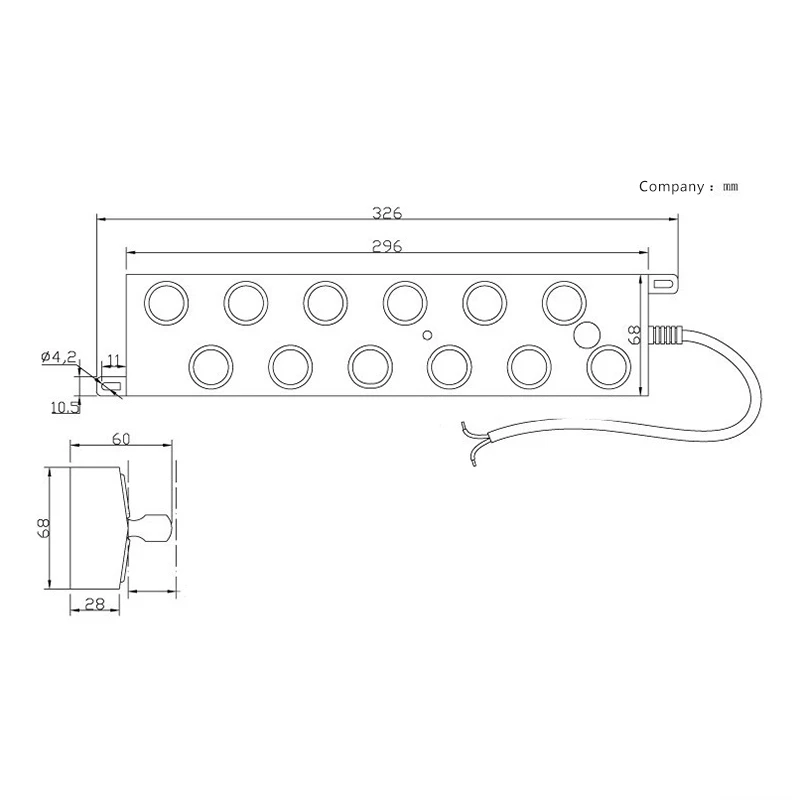 12 رئيس Fod آلة بالموجات فوق الصوتية ضباب صانع DC48V الكهربائية المرطب مبيد الزراعة المائية البخاخات نافورة المياه بركة البخاخة