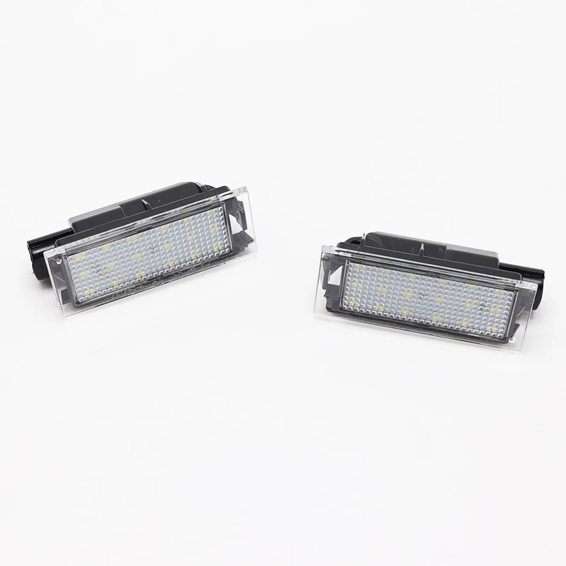 LED No Error Canbus Car Number License Tail Plate Light Bulbs Lamp For Renault Clio 3 4 Twingo 2  Laguna 2 Vel Satis image 5
