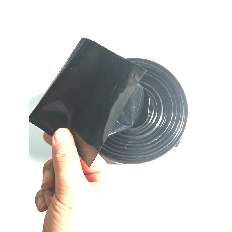 1m Black Battery Wrap PVC Heat Shrink Tubing Tube Battery Shrink Film 17/29.8/32.8/34/45/50/60/70/80/90/100mm for Lipo battery