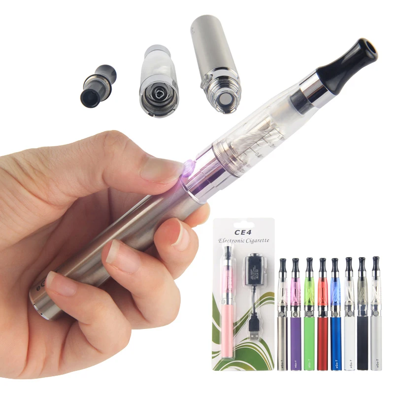 1Pc CE5 1.6Ml Atomizer Starter Kit Ecigarette Vapor ถังแบตเตอรี่อิเล็กทรอนิกส์ EGO-T Blister Case Clearomizer