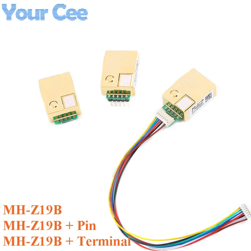 MH-Z19 MH-Z19B NDIR Infrared CO2 Module Carbon Dioxide Monitor Gas Sensor LART PWM MH Z19B