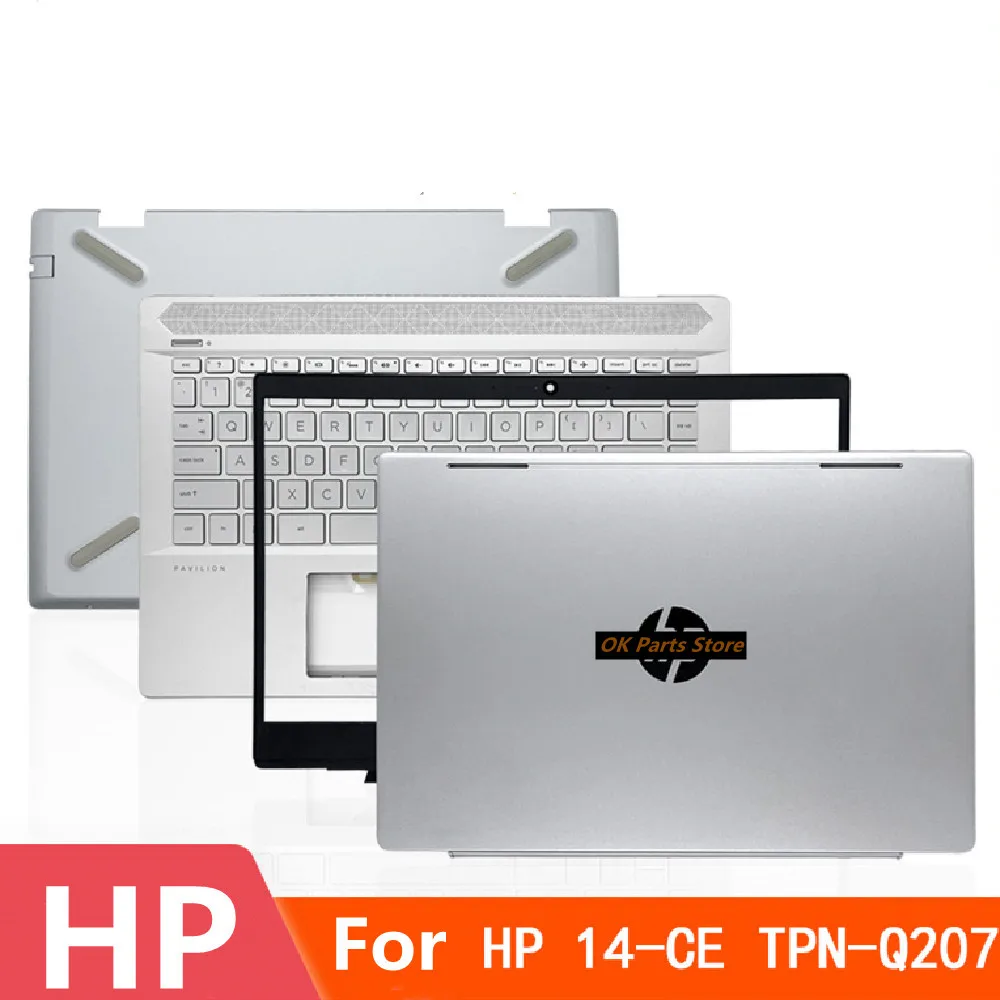 

For HP 14-CE TPN-Q207 A-shell/B-shell/C-shell/D-shell/keyboard/palm-support/screen/shell