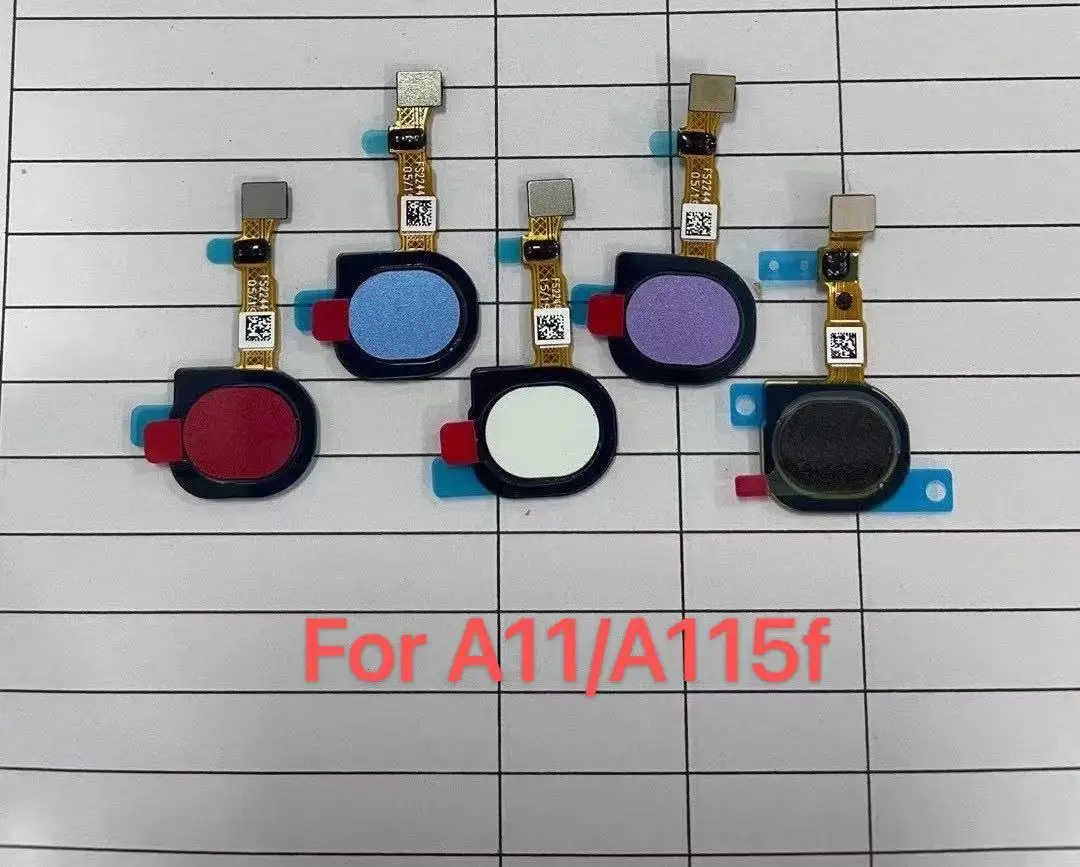 Home Button For Samsung Galaxy A11 A115 touch ID Fingerprint Sensor scanner Flex cable Return Functions