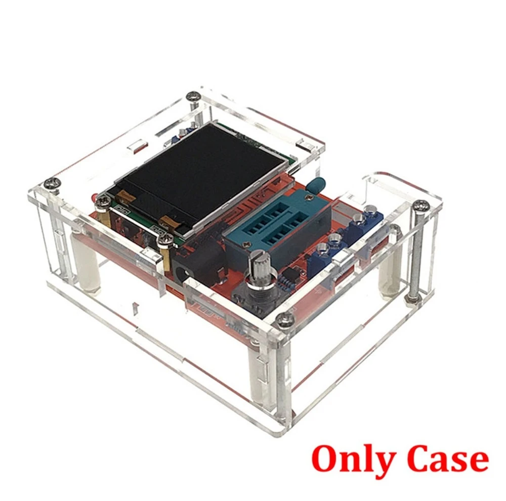 Acrylic Case for TFT GM328 Transistor Tester Diode Meter PWM Square DIY (Only Case)