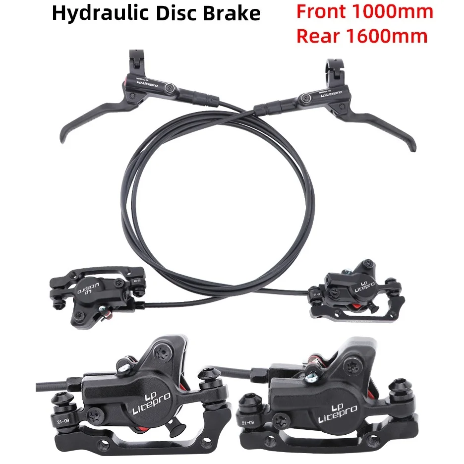 

Bicycle Hydraulic Disc Brake Calipers Right Front Left Rear 1000/1600mm Mountain Bike Oil Pressure Brake MTB Disc Brake XT Set