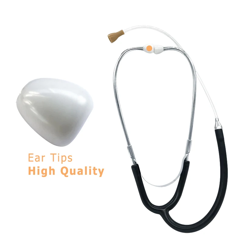 Hearing Aid Stethoscope Binaural for Testing BTE, ITE, ITC, CIC Hearing Aids Less Noise High Quality