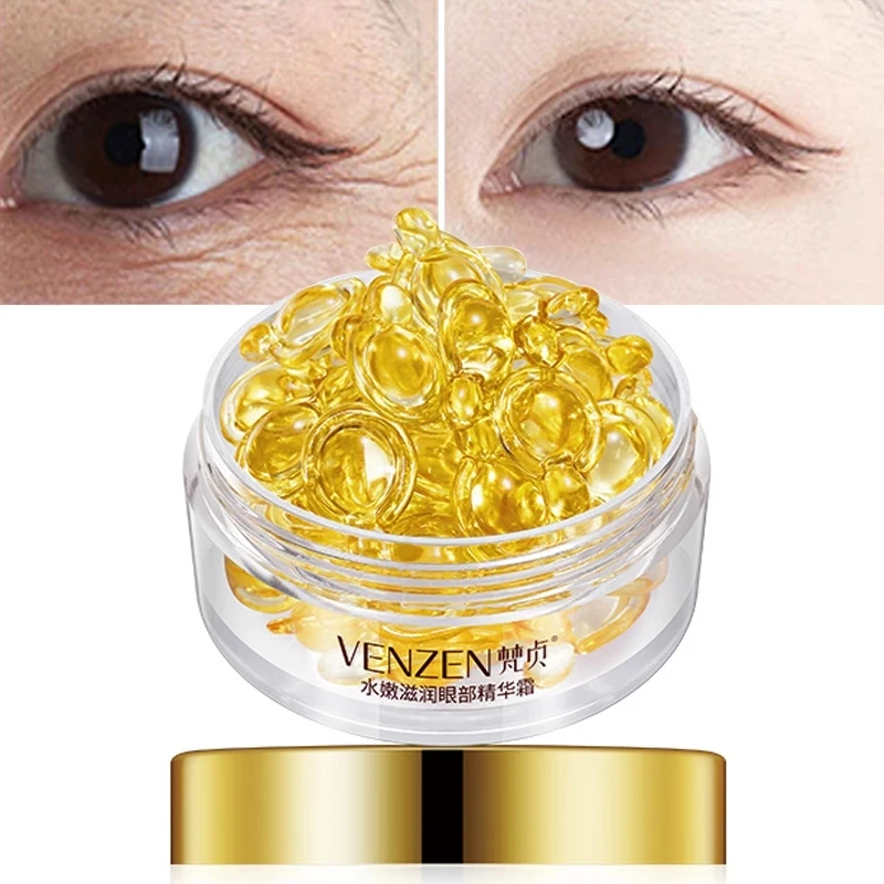 

VENZEN Vitamin E Moisturizing Eye Cream Anti Puffiness Anti-Aging Remove Dark Circle Anti Wrinkle Firming Eye Care