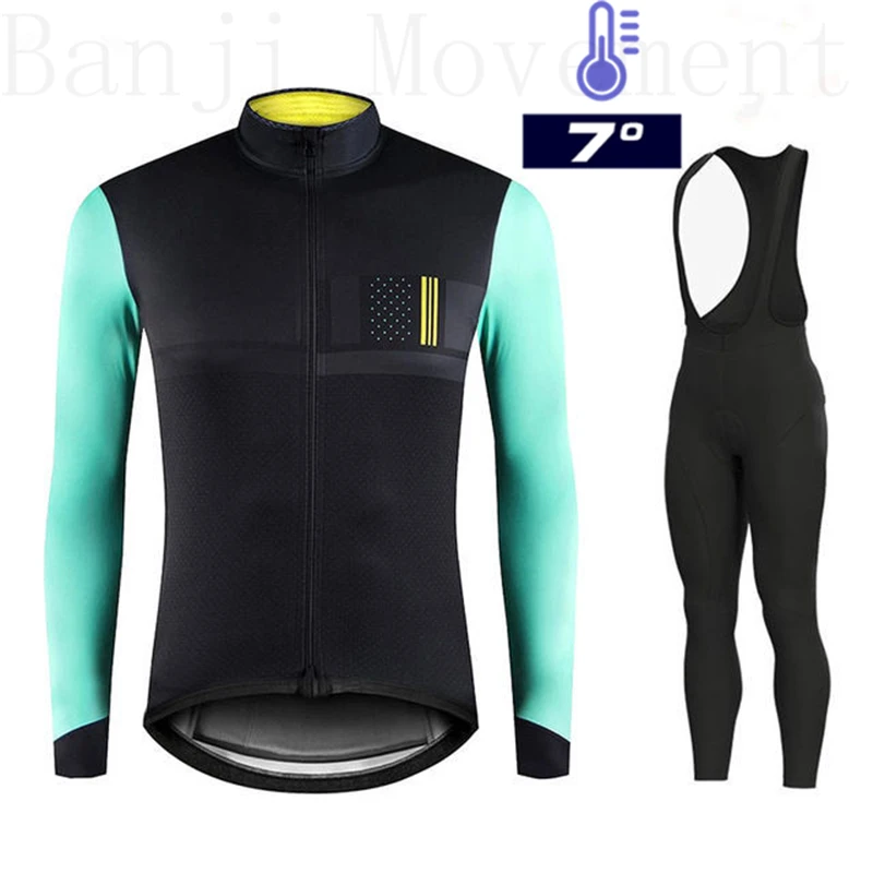 Maillot de cyclisme à manches longues pour hommes, ensemble de pantalons à bretelles, vêtements de vélo VTT, uniforme de vélo, vêtements d'automne, Espagne