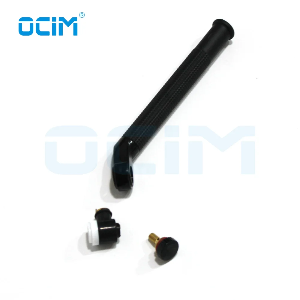 Black Tig Welding Head Swivel Neck  TIG Air Cooled For WP9 Torch