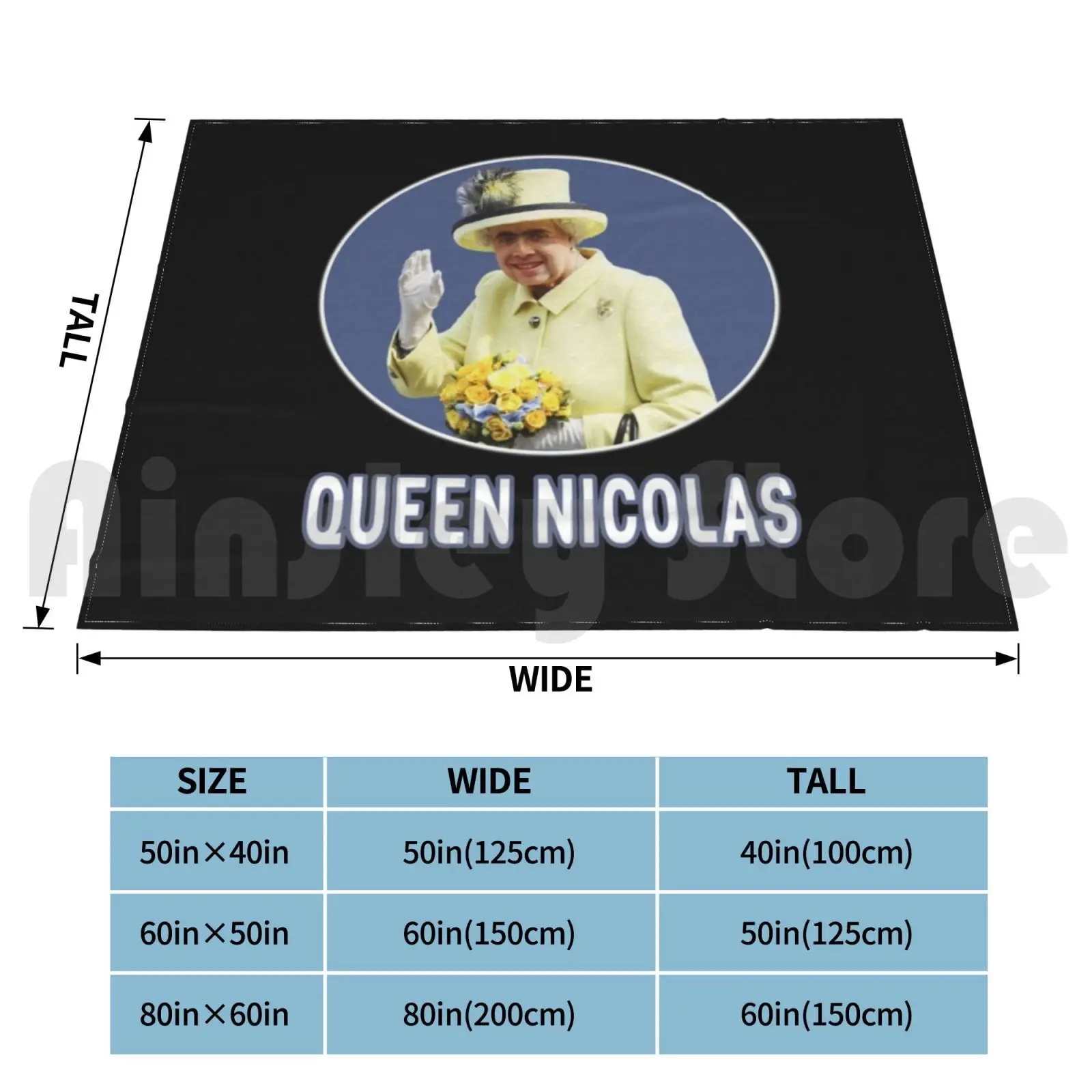 Queen Nicolas Cage Blanket Fashion Custom Nicolas Cage Nicolas Cage Nicholas Nicholas Cage Nick Cage Queen