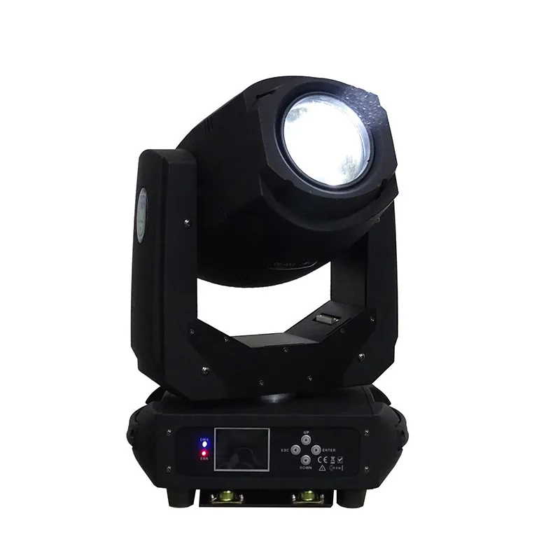 Foco de luz LED con cabezal móvil, proyector profesional de iluminación de escenario DMX de 200W para discoteca, dj, club, evento, espectáculo y