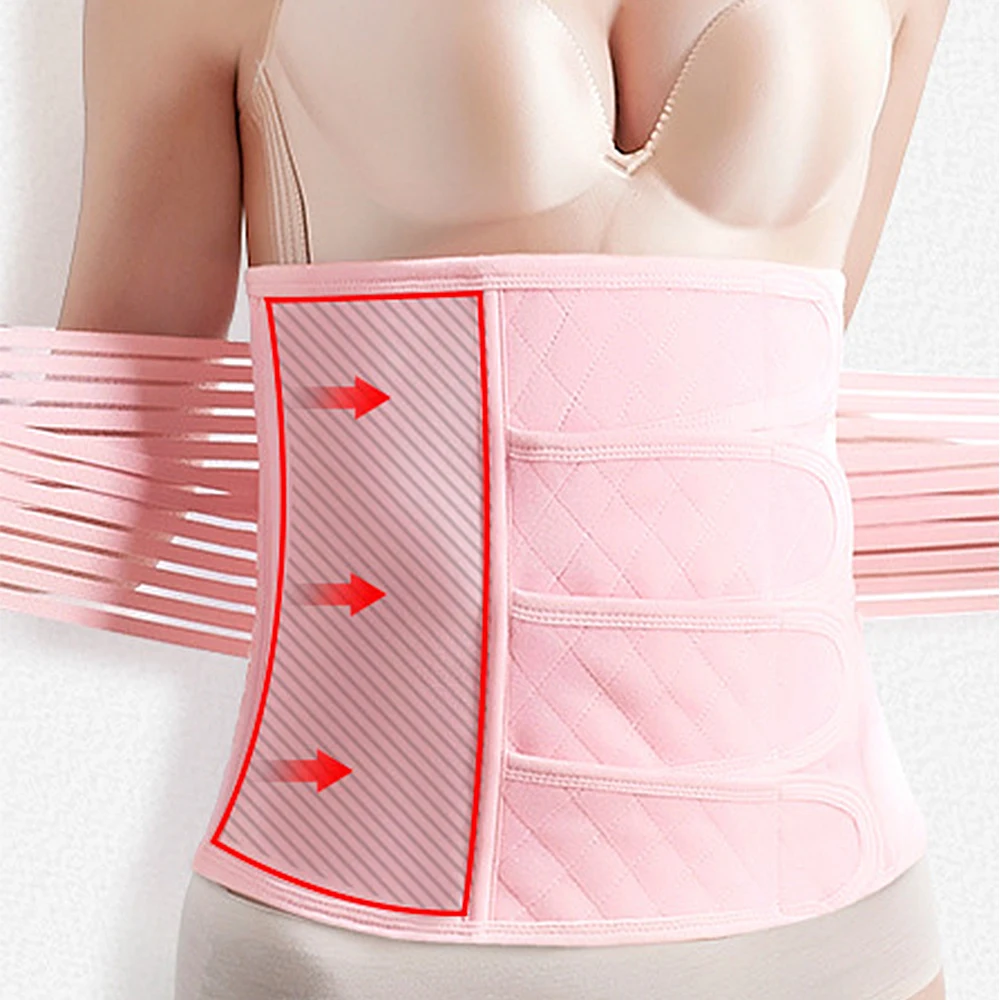 

Women Maternity Body Shapewear Breathable Restraint Belt Postpartum Belly Band Waist Trainer Corset