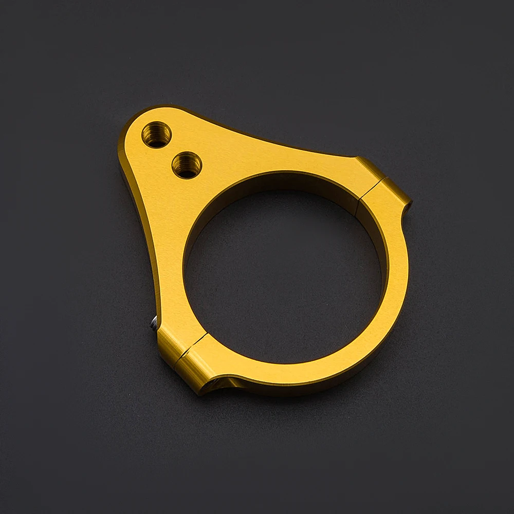 27 28 29 30 31 32 33 35 36 37 39 40 43 45 47 48 49 50 51 52 53 54 55 56 57 58 60mm Steering Damper Bracket Support Holder Gold