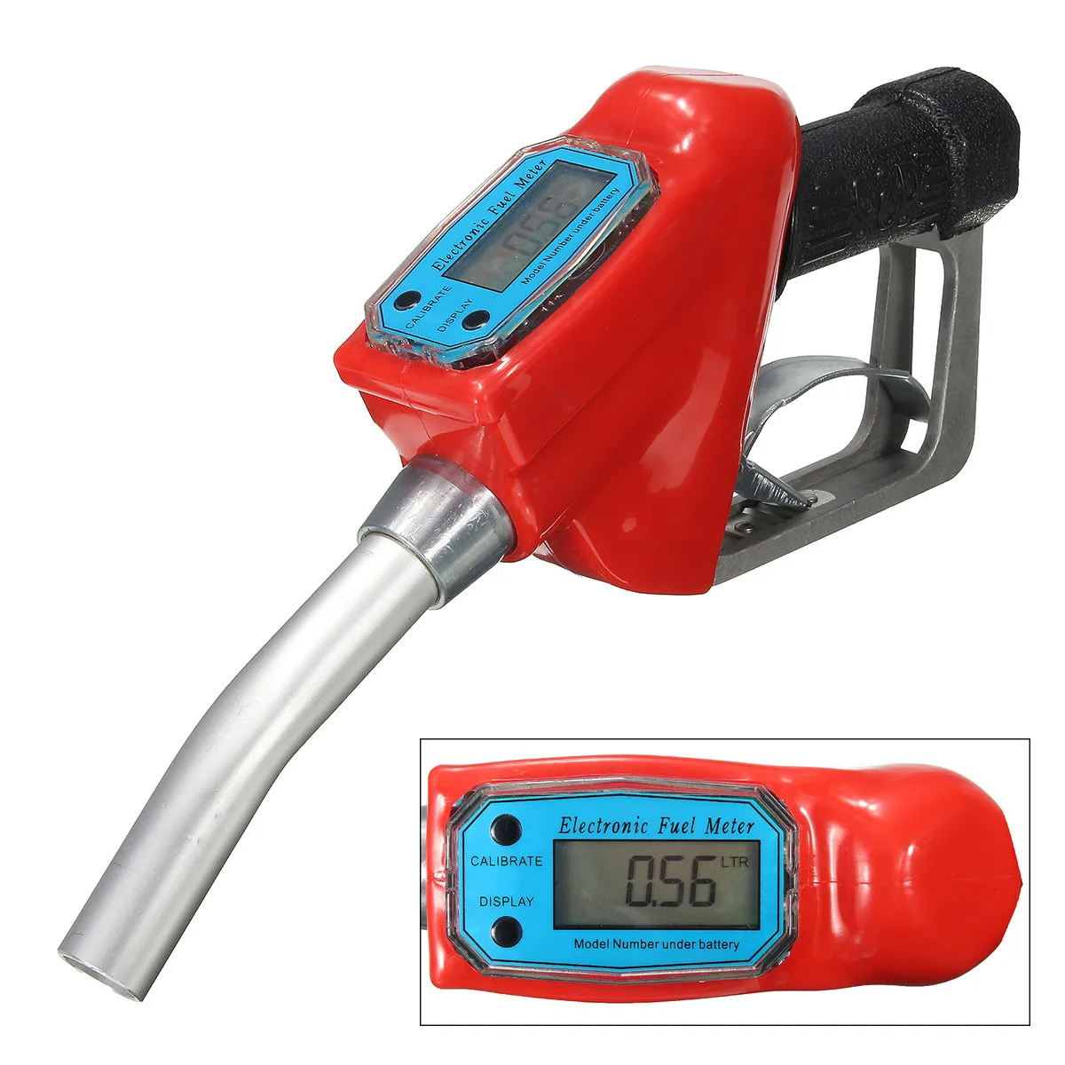 

Turbine Flow Meter sensor Flowmeter Flow Indicator Counter Fuel Gauge Flow Device Gasoline Diesel Petrol Oil water Refueling Gun