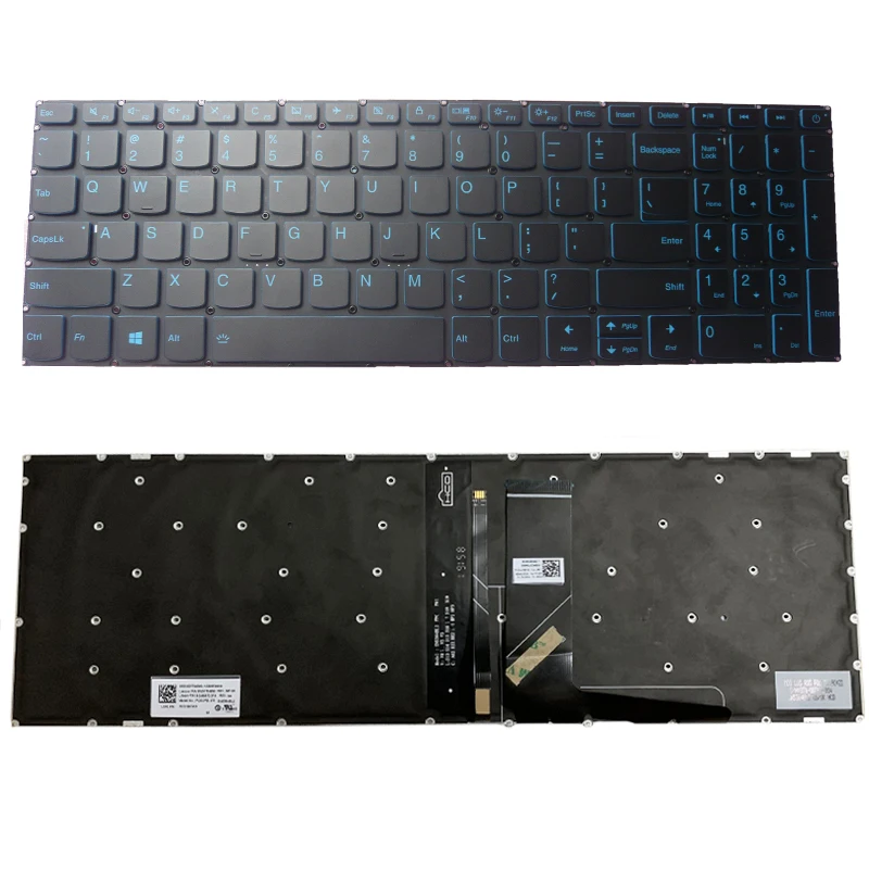 

Клавиатура для ноутбука Lenovo IdeaPad L340-15 L340-15API/151WL 5000 340C-15 US RU FR GR AR SP KR с подсветкой