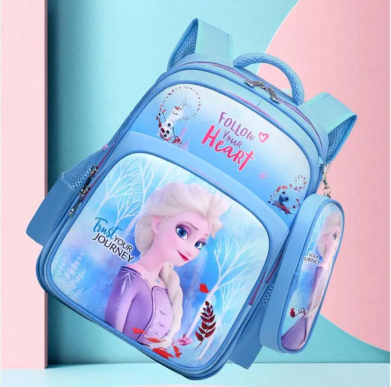 Kids Frozen School Bags Children Backpacks for Girls Waterproof Backpack Primary Schoolbag Mochila Bookbag