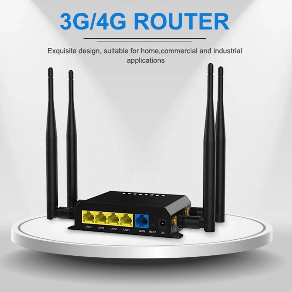 

4G LTE OpenWRT Smart Router Extender High Power SIM Card WiFi Wireless External 5dbi Antenna