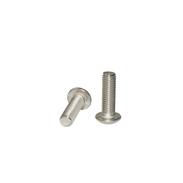 ISO7380 304 stainless steel pan head hex socket screw M5x6/8/10 round 1bag