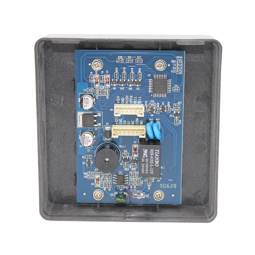 Imagem -05 - Controle de Acesso 1000 Usuários Teclado Digital Painel Leitor de Cartão para Sistema de Fechadura da Porta 125khz Rfid Wi-fi 26 Saída