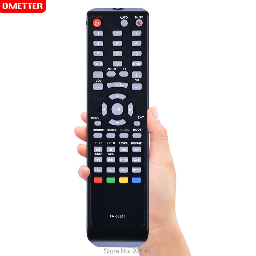 新しいen-83801交換リモートフィットfor Hisense en83801?TV H3472b3a186a642a79632f1a7ccc98