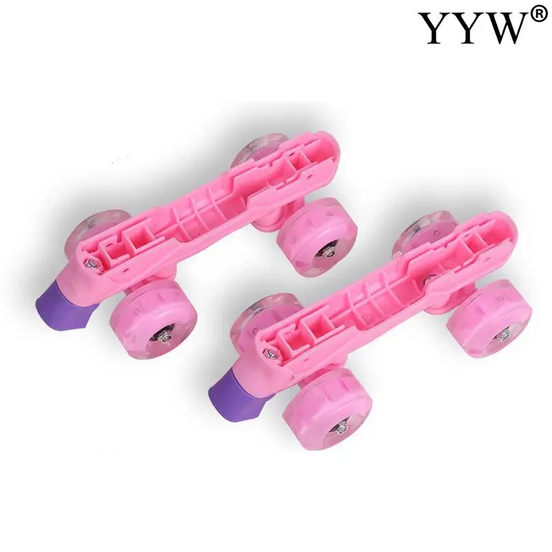 Children Roller Skates Skating Shoes 2023 Girls Women Kids Sliding Quad Sneakers 4 Wheels 2 Row Line Outdoor Beginner Gym Sports