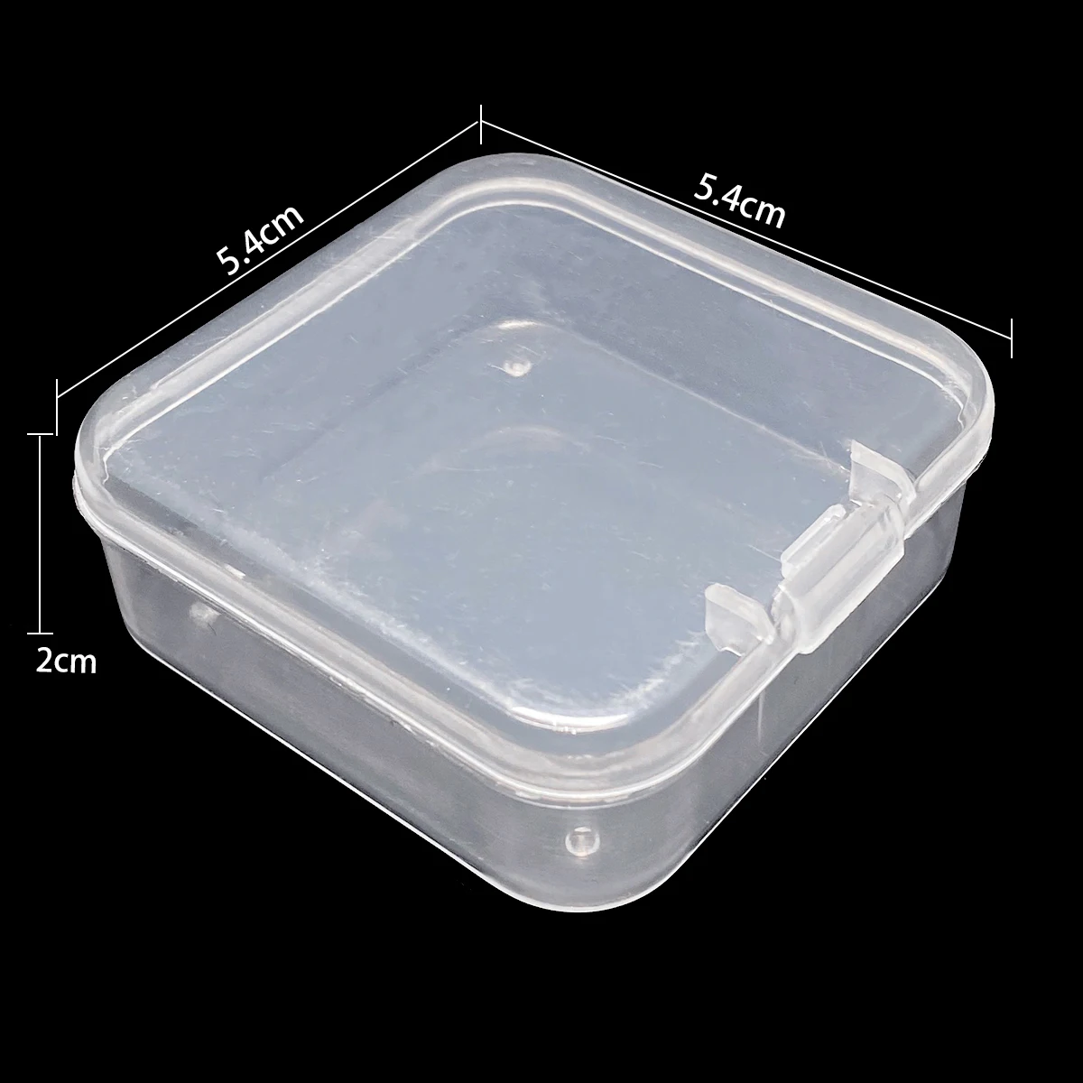 Plastic Jewellery Box with Mirror, Adjustable Storage