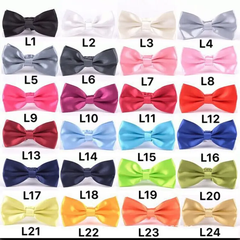 

New Fashion Men's adult candy color Plain Bowtie men Tuxedo General Party Neckties Butterfly Bow tie 1000pcs/lot free shipping