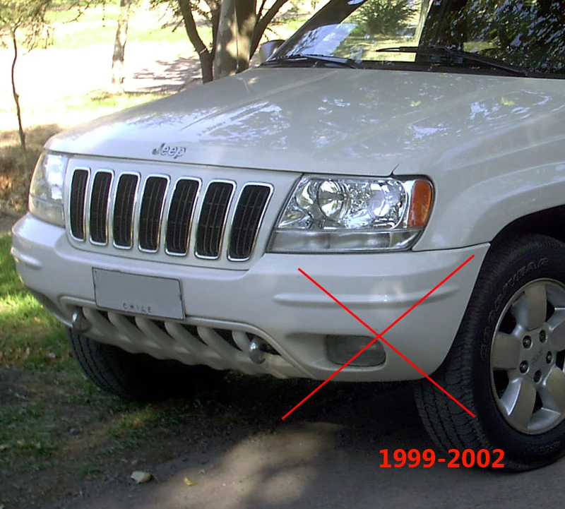 For JEEP GRAND CHEROKEE II 2 WJ WG 2003 2004 2005 Ultra Bright COB Led Angel Eyes Halo Rings Day Light Car Accessories