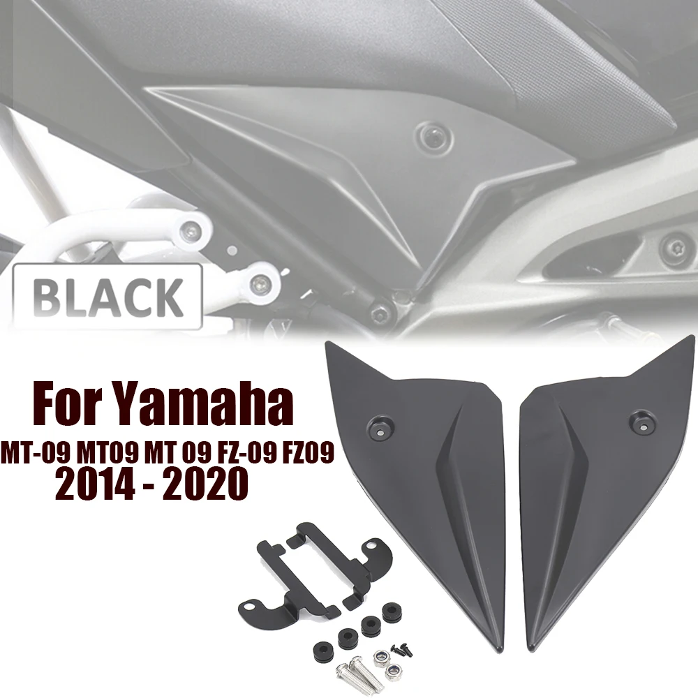 For Yamaha MT-09 MT09 MT 09 FZ-09 FZ09 2014 - 2020 Motorcycle Side Panels Covers Fairing Cowl Plate Protector Guard Carbon