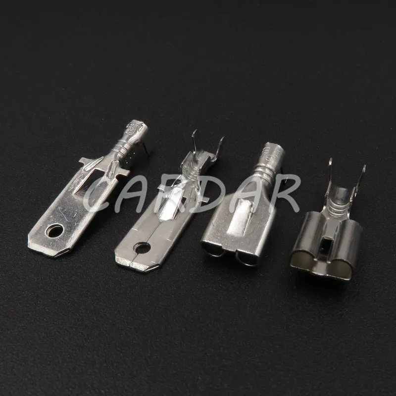 1 Set 2 Pin White ABS Wiring Socket Automotive Connector Household Plug - Image 5